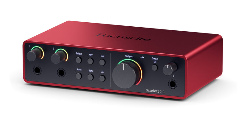 Focusrite Scarlett 2i2 (Gen4) Interface audio USB-C