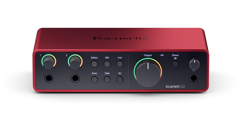 Focusrite Scarlett 2i2 (Gen4) Interface audio USB-C