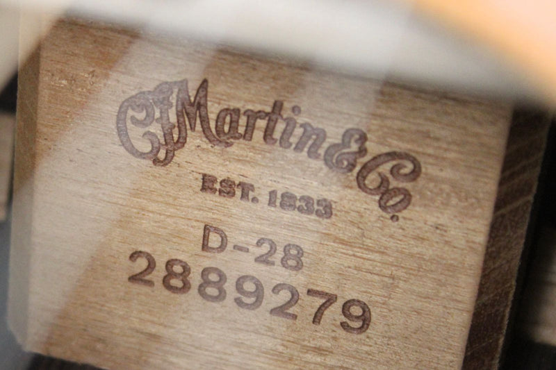 Martin D-28 Street Legend Acoustic Guitar - Custom Ink