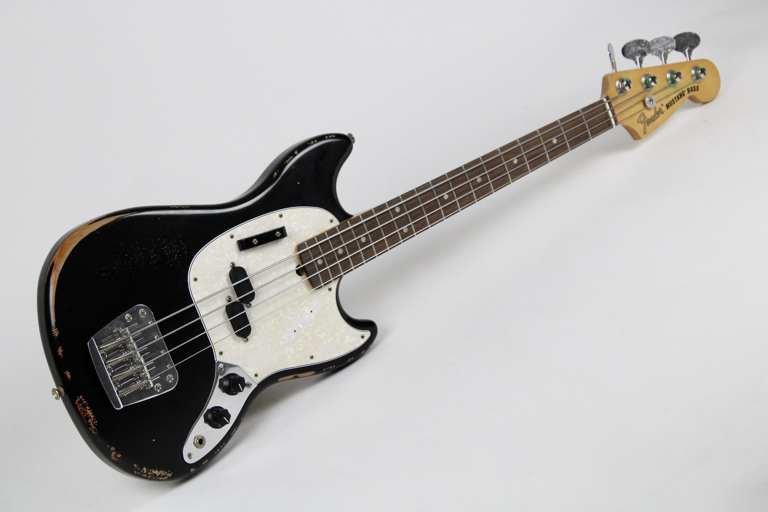 Fender JMJ Road Worn Mustang Bass 2020 Black w/GigBag