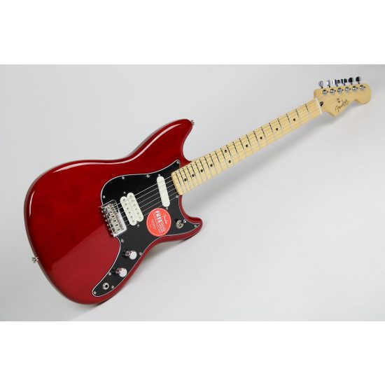 Fender Player Duo-Sonic HS, Maple Fingerboard 2019 Crimson Red Transparent