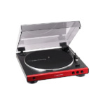 Audio-Technica AT-LP60X-RD Fully Automatic Belt-Drive Turntable