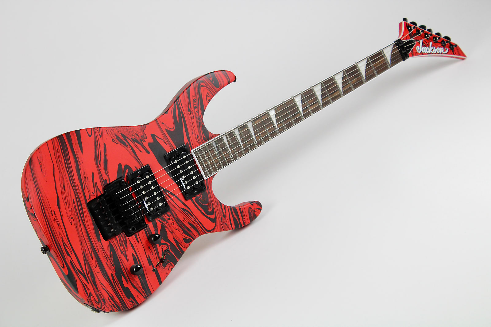 jackson slx dx soloist satin red swirl