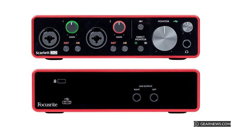 Focusrite – Scarlett 4i4 3rd Generation 4-in, 4-out USB Audio Interface ...