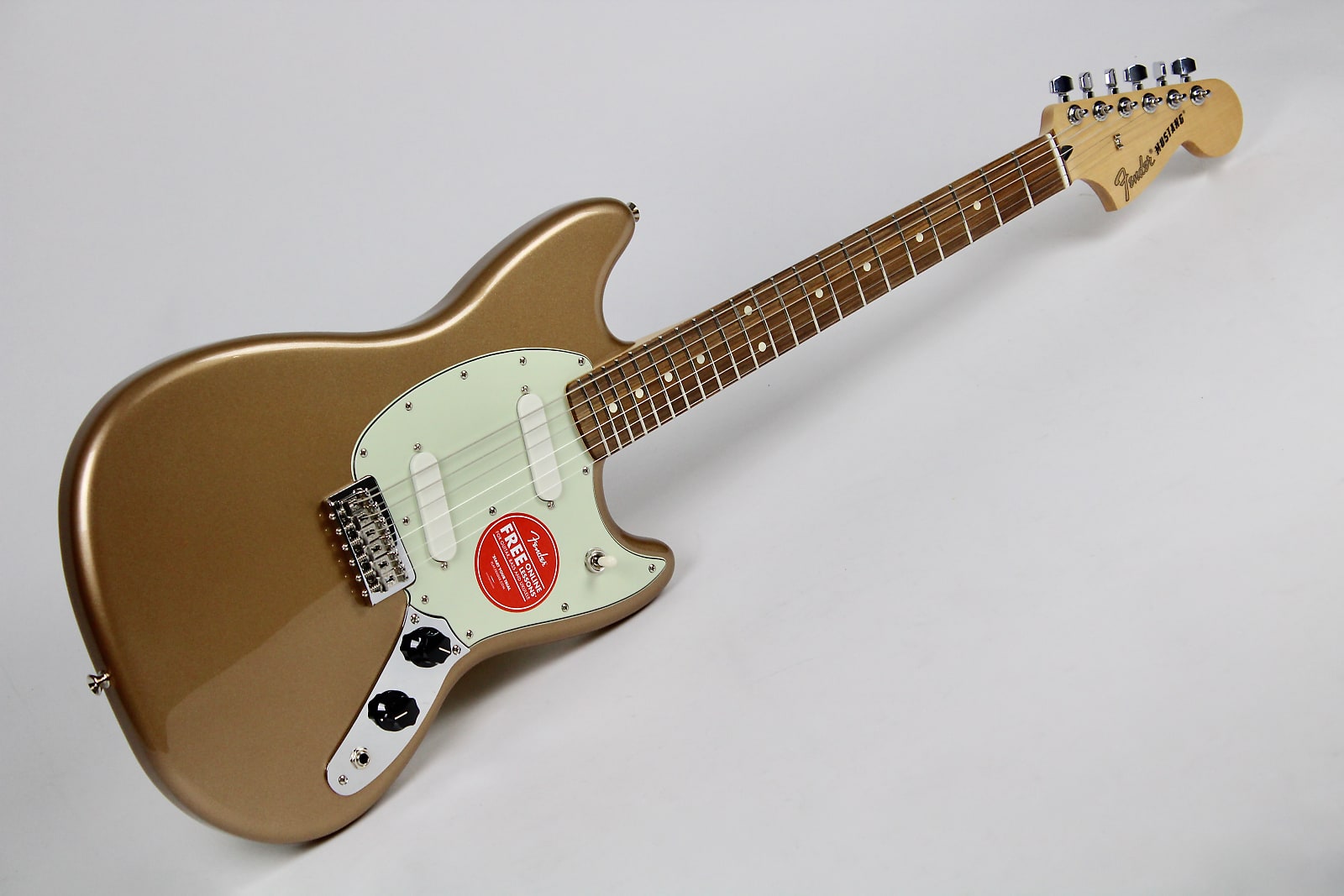 Fender Player Mustang, Pau Ferro Fingerboard 2019 Firemist Gold