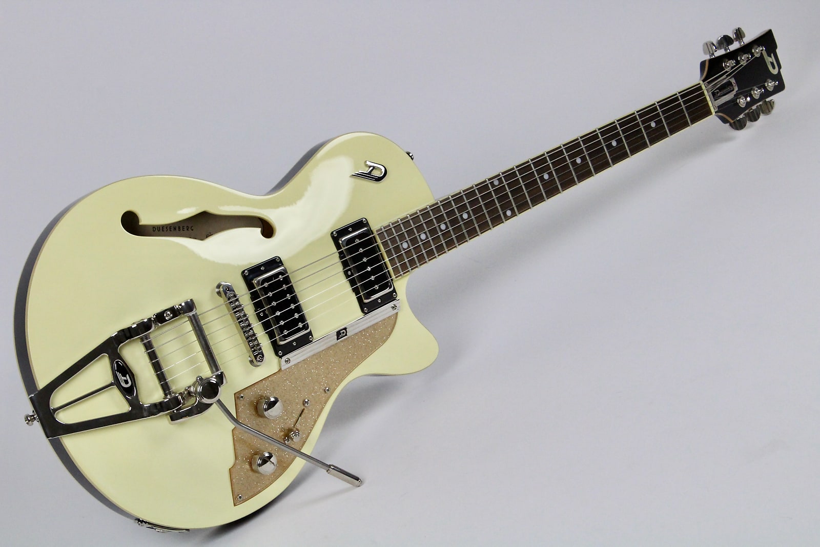 Duesenberg Starplayer TV 2014 Vintage White w/OHSC