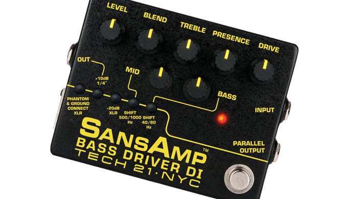 TECH21 Sansamp Bass Driver DI V2