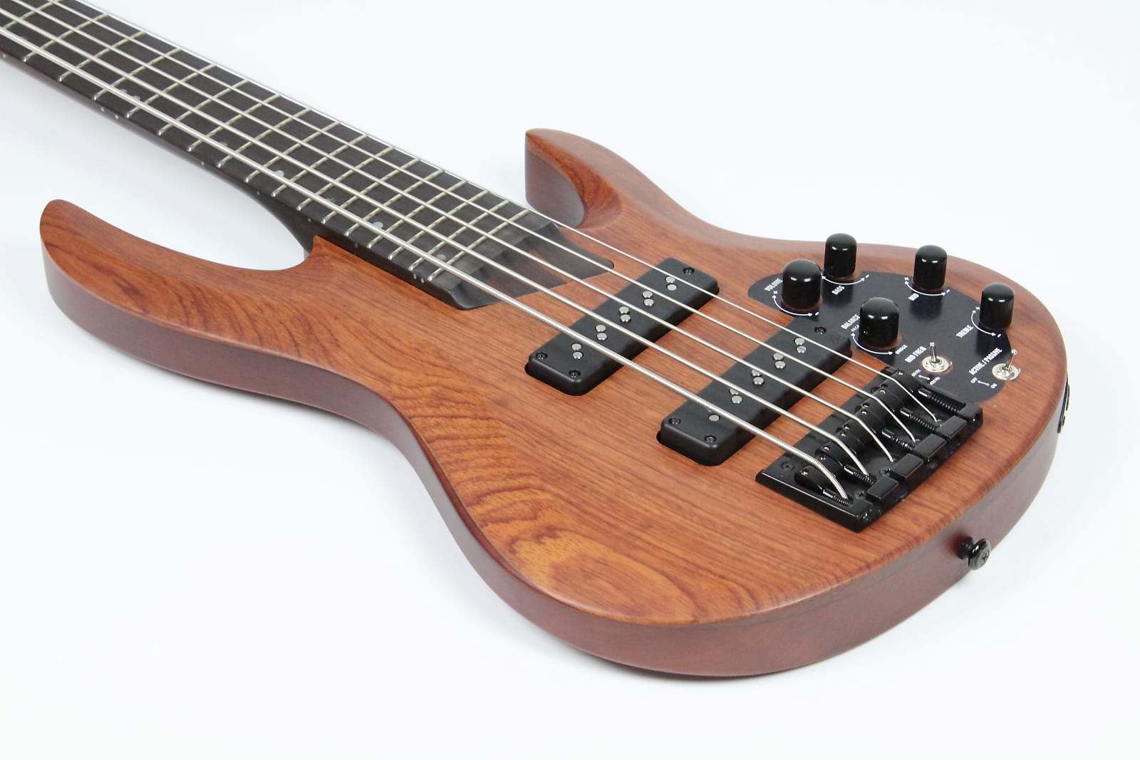 ESP LTD B-1005 Special Edition Bubinga 5 Strings Bass Natural Satin ...