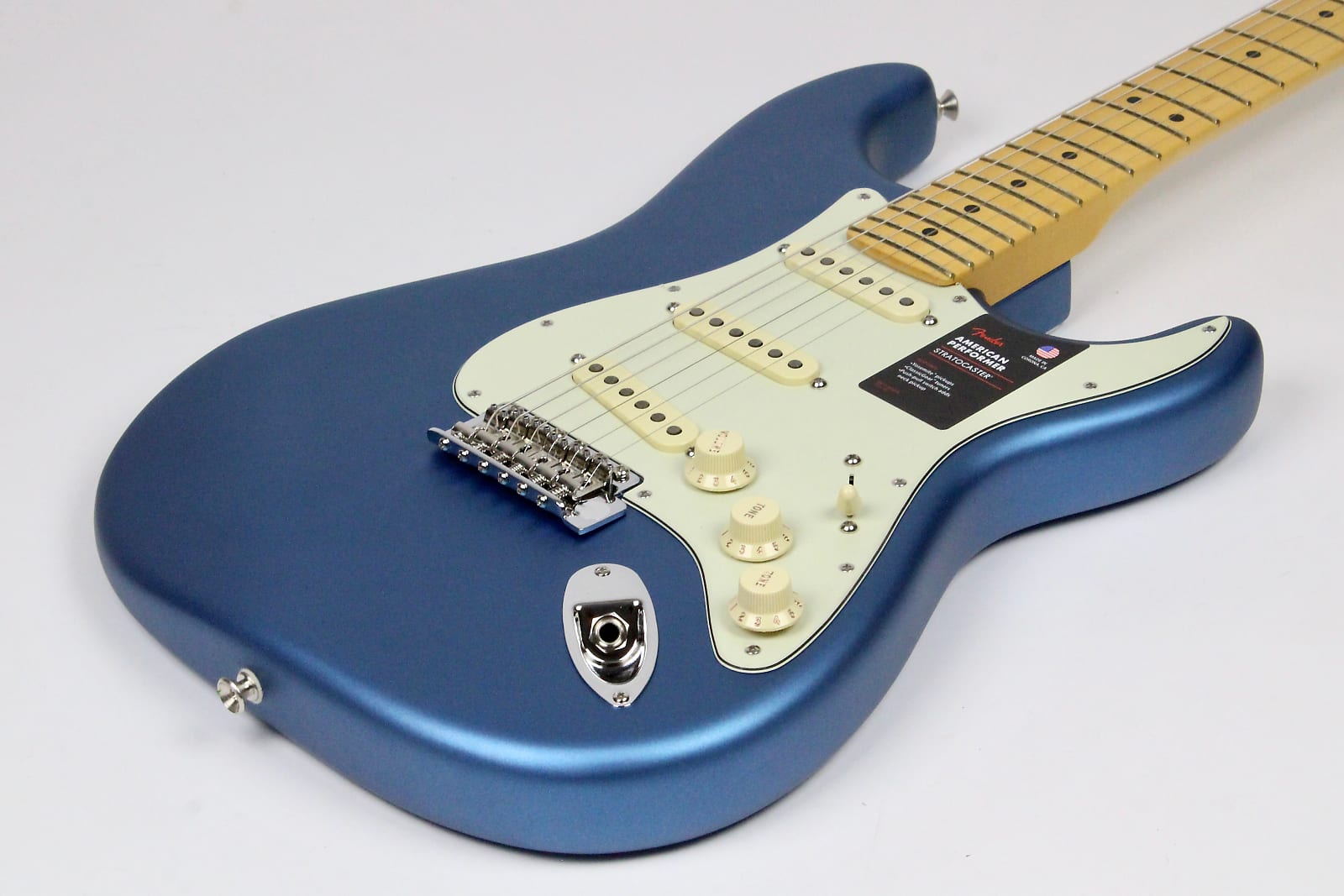 Fender American Performer Stratocaster Satin Lake Placid Blue w