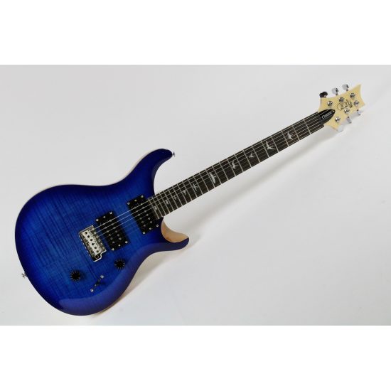 PRS SE Custom 24 Faded Blue Burst w/Gig Bag