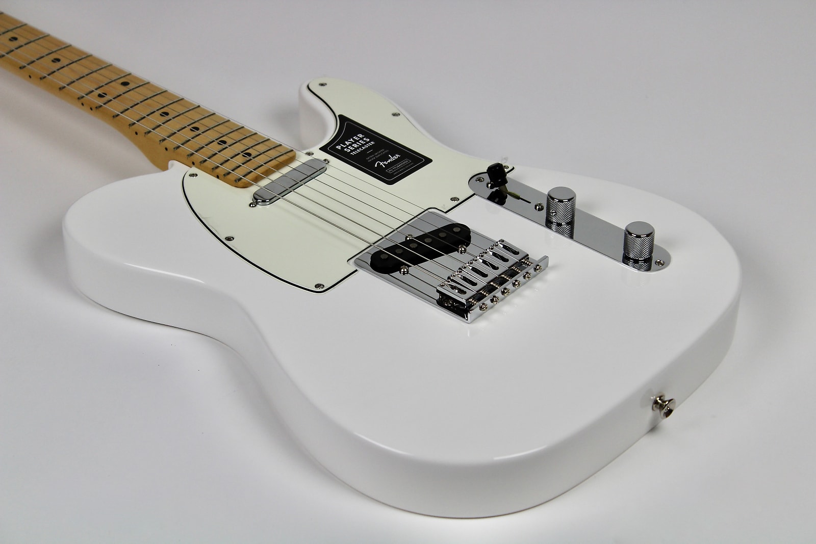 Fender Player Telecaster Maple Fingerboard Polar White – Gerald