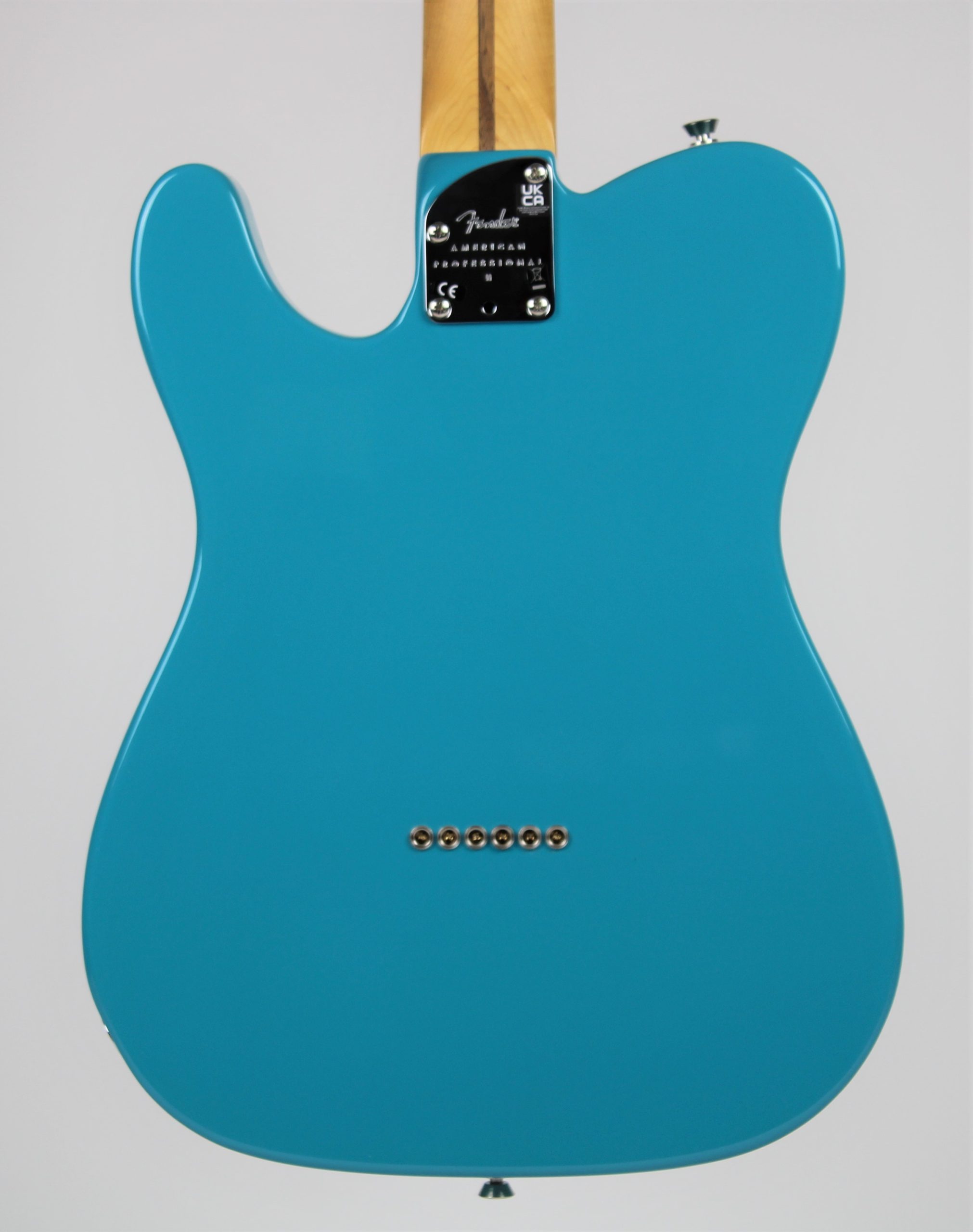 Fender American Professional II Telecaster Maple Fingerboard 2021 Miami  Blue w/OHSC