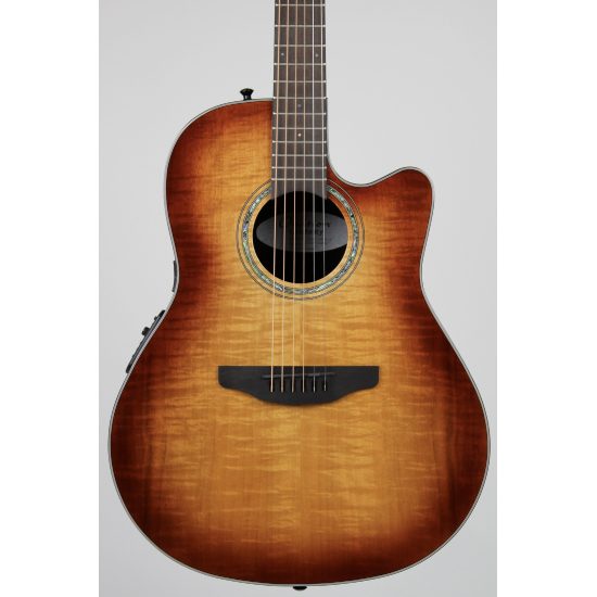 Ovation CS24P-FMYR Celebrity Exotic Ltd Edition Flame Maple Myrtlewood