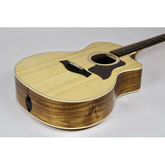 Taylor 214ce-K Deluxe Natural w/OHSC – Gerald Musique