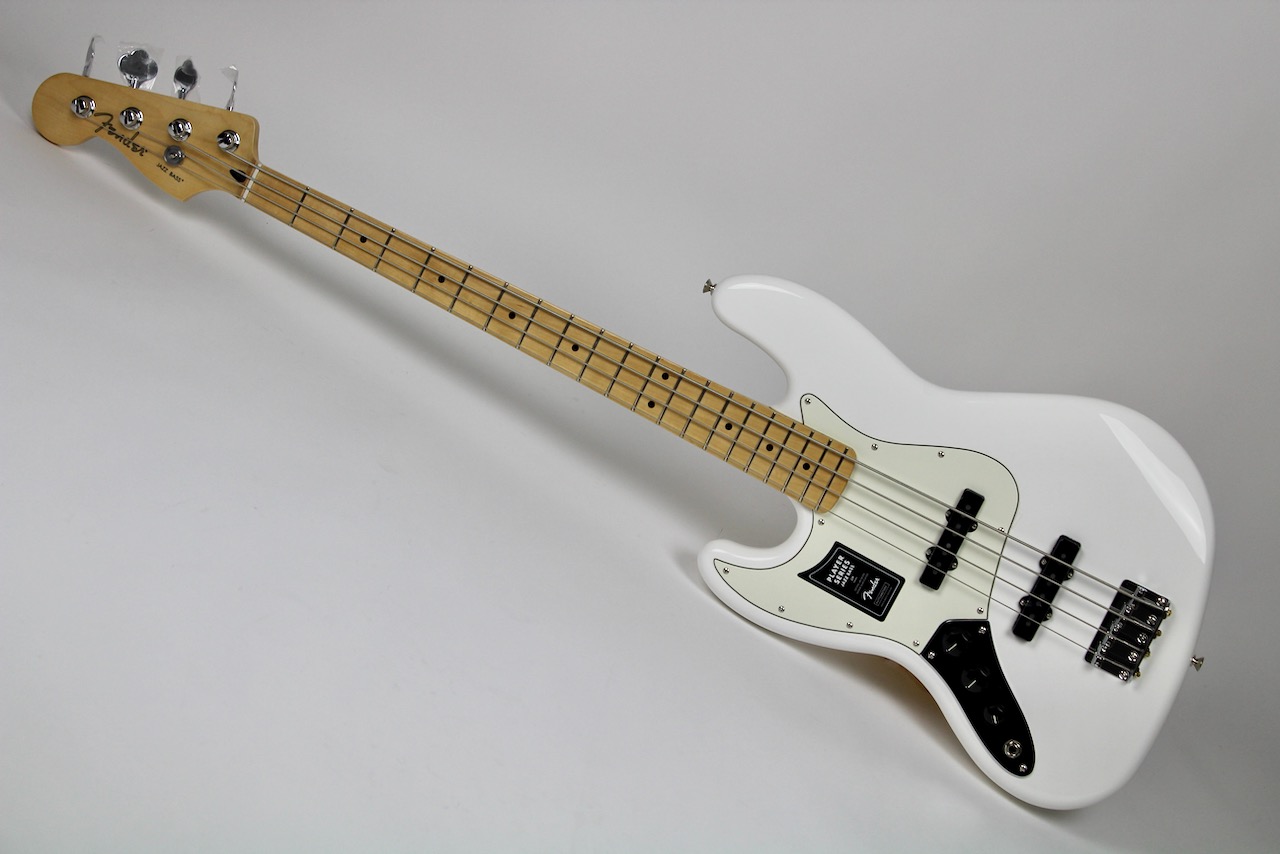 Fender Player Jazz Bass Left-Handed Maple Fingerboard Polar White  (0149922515)