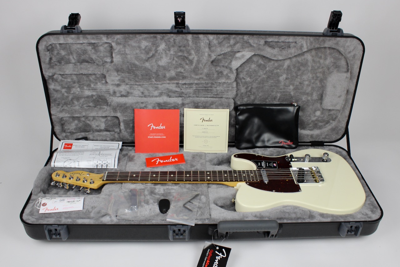 Fender American Professional Ii Telecaster Rosewood Fingerboard Olympic White Wohsc 0113940705