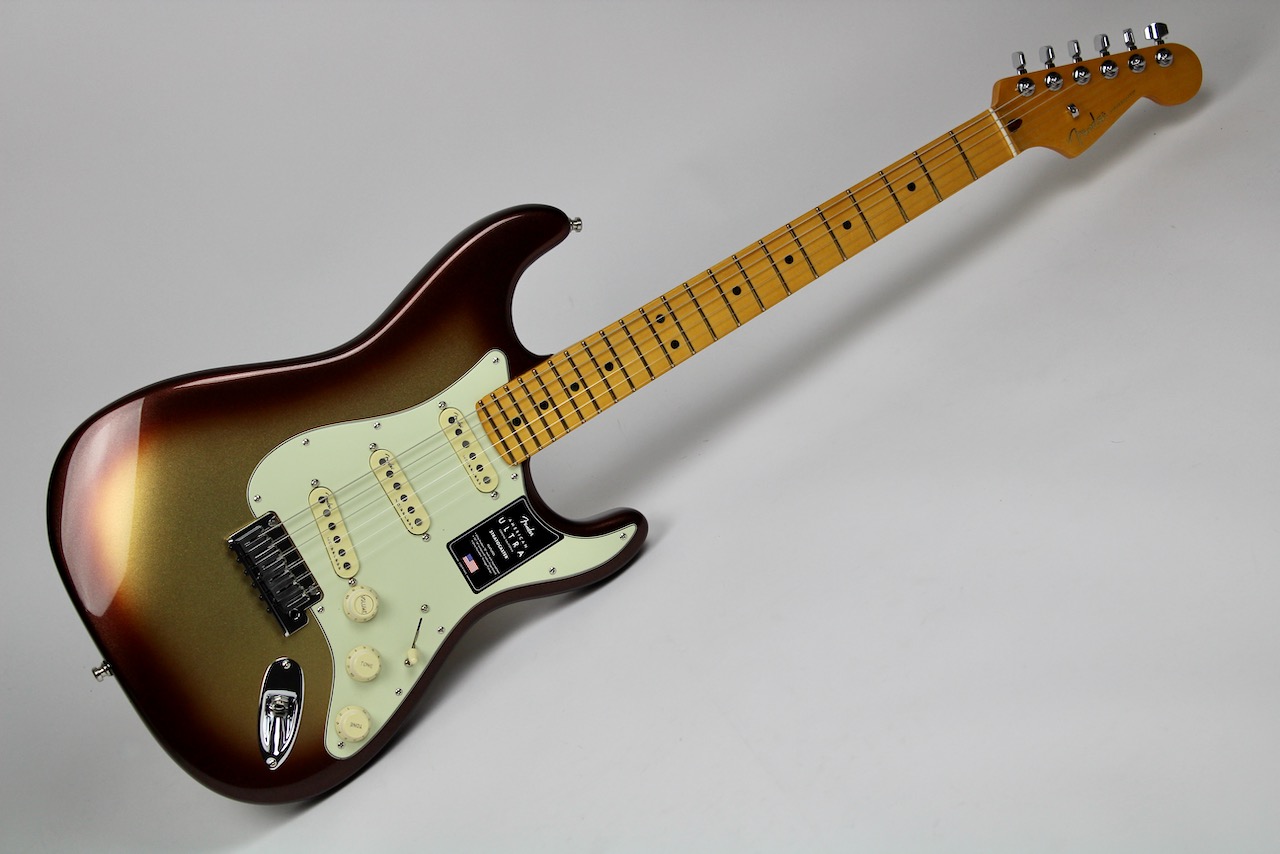Fender American Ultra Stratocaster Maple Fingerboard Mocha Burst w/OHSC  (0118012732)