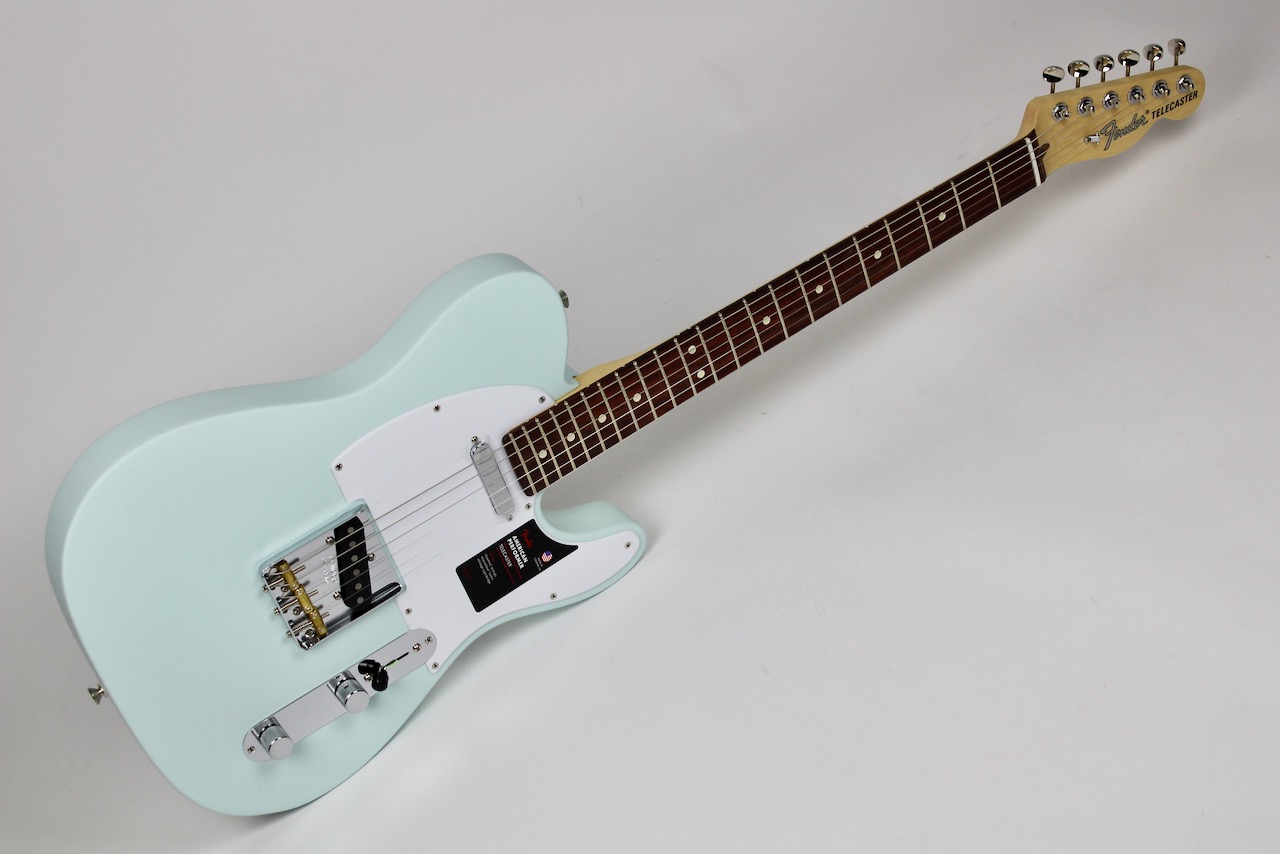Fender American Performer Telecaster Rosewood Fingerboard Satin Sonic Blue  w/Gig Bag 0115110372