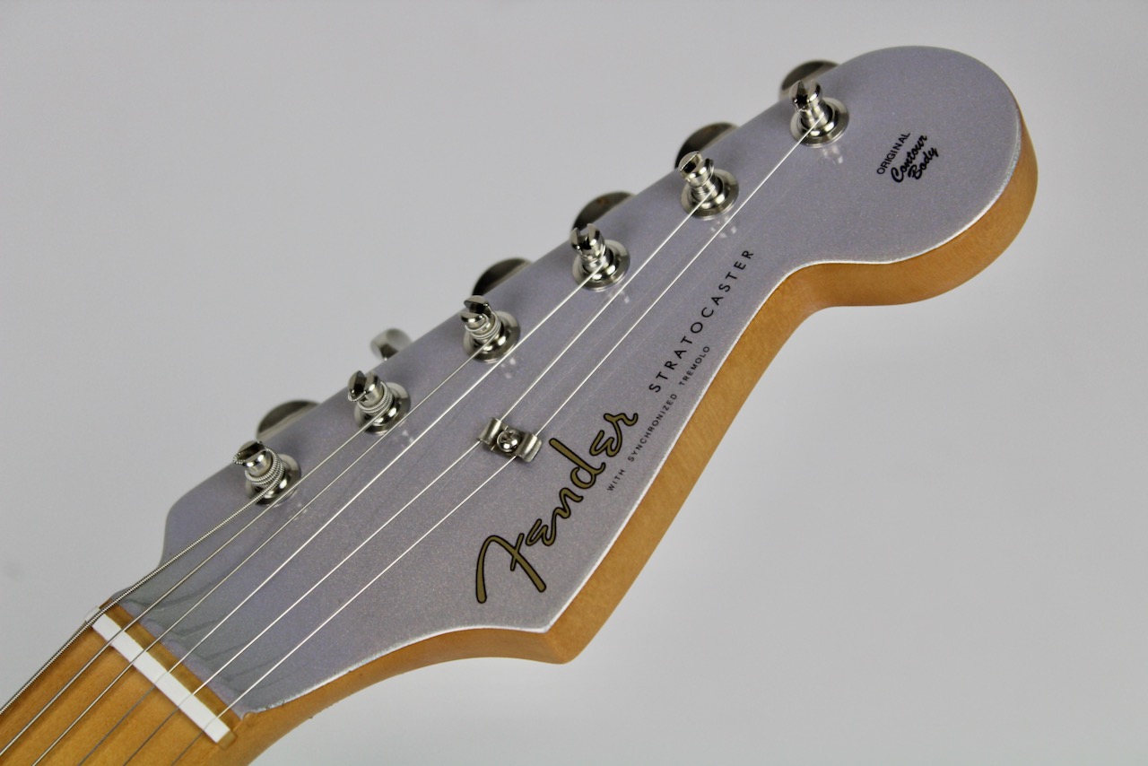 Fender H.E.R. Stratocaster Maple Fingerboard Chrome Glow w/Gig Bag  (0140242343)