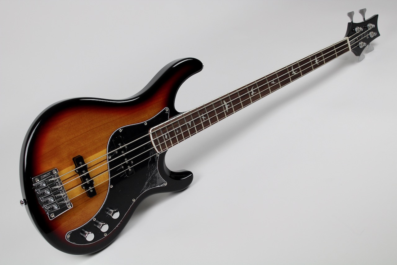 PRS SE Kestrel Bass Tri-Color Sunburst w/Gig Bag (100473:TC)