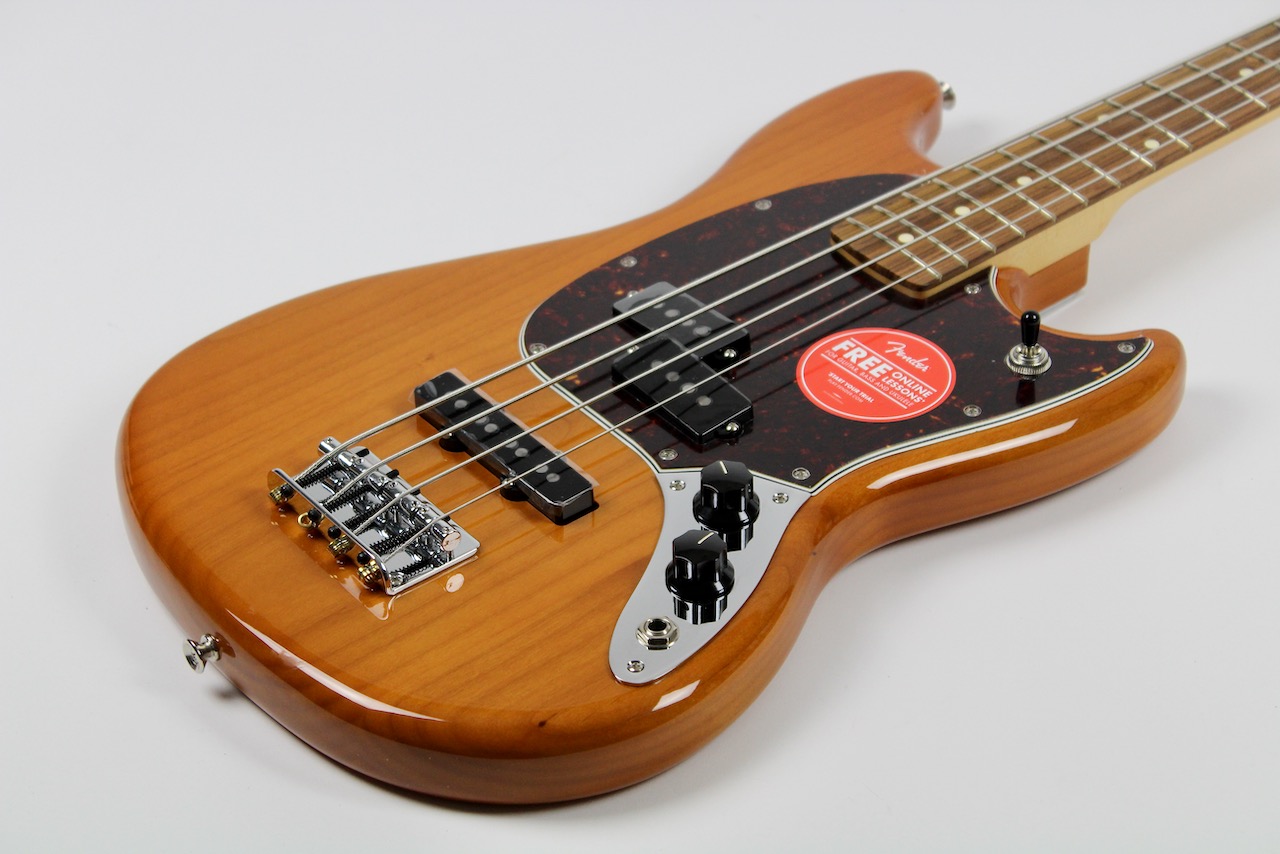 Fender Player Mustang Bass PJ Aged Natural (0144053528)