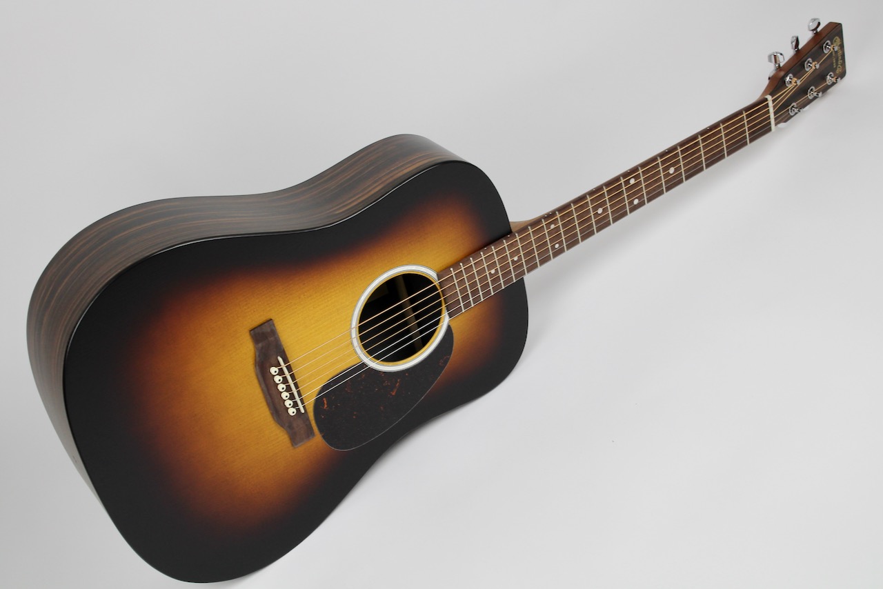 Martin DX1AE Macassar Dreadnought Acoustic-Electric Guitar Sunburst 