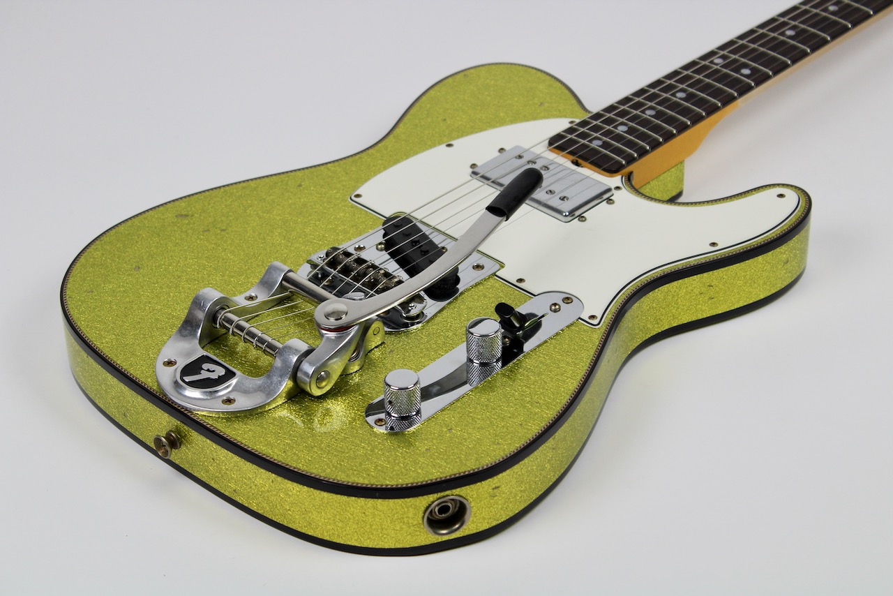 Fender Custom Shop CuNiFe Telecaster Custom Aged Chartreuse 