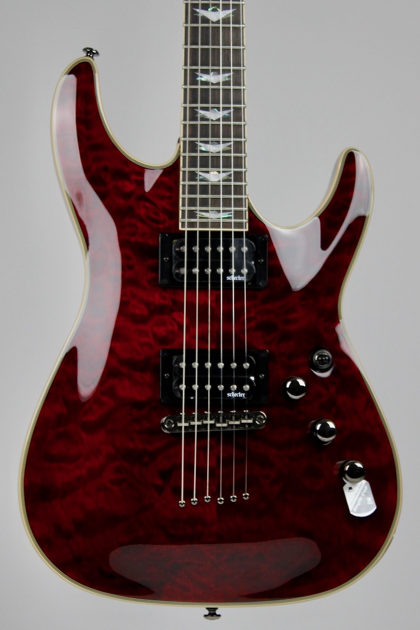 Schecter Omen Extreme-6 Black Cherry (2004-SHC) – Gerald Musique