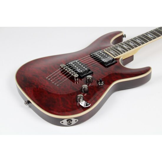 Schecter Omen Extreme-6 Black Cherry (2004-SHC) – Gerald Musique