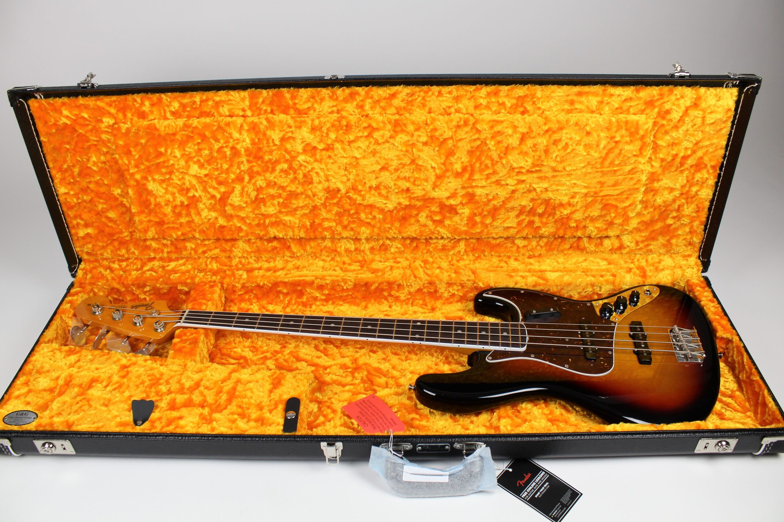 Fender AMERICAN VINTAGE II 1966 JAZZ BASS 2023 - 3-Color Sunburst W/OHSC  (0190170800)