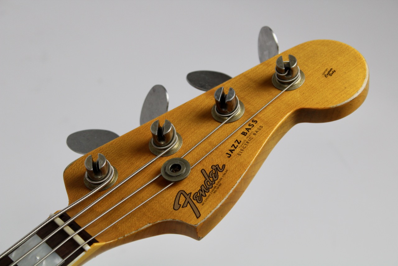 Fender Custom Shop Limited Edition Custom Jazz Bass Heavy Relic Rosewood  Fingerboard Aged Black w/OHSC (9235001508)