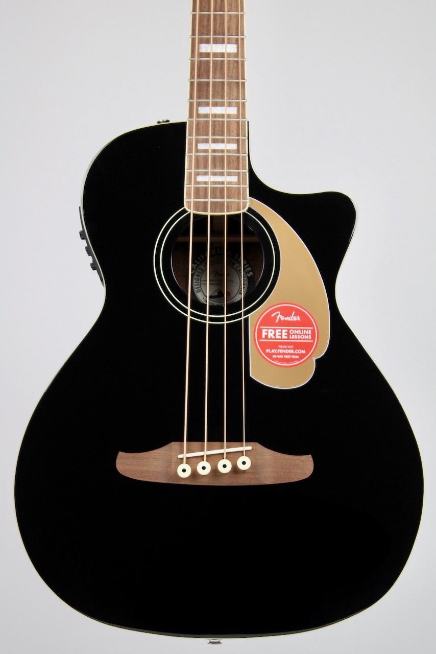 Fender Kingman Bass Walnut Fingerboard Black w/Gig Bag (0970743106