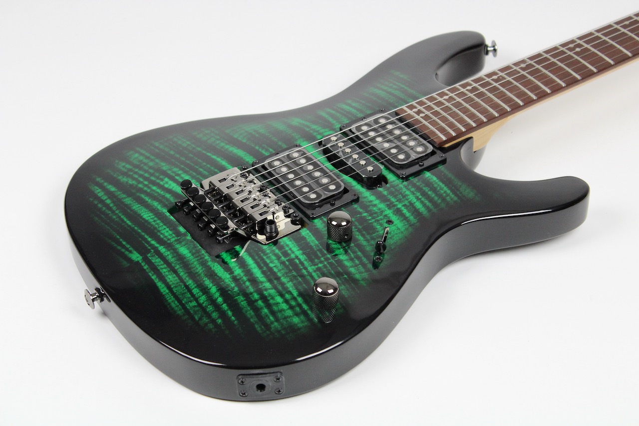 Ibanez Kiko Loureiro Signature KIKOSP3 Trans Emerald Burst (KIKOSP3TEB)