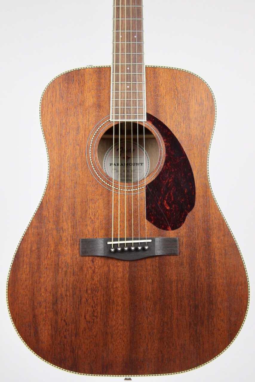 Fender Paramount Series PM-1 Standard Dreadnought All-Mahogany w/OHSC  (0960297221)