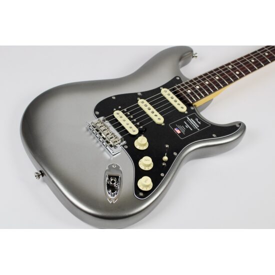 Fender American Professional II Stratocaster HSS Rosewood Fingerboard -  Mercury w/OHSC (0113910755)