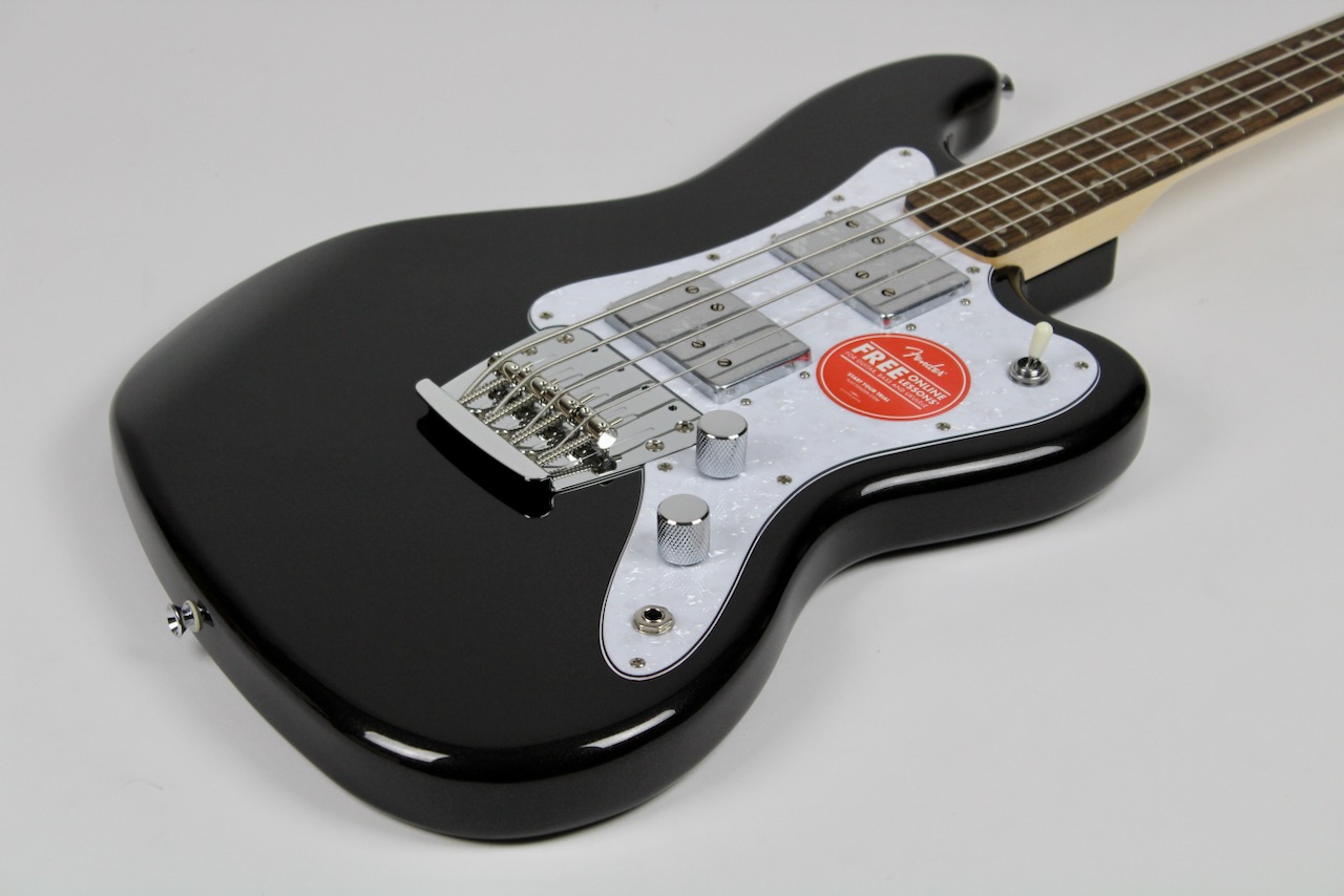 Squier Paranormal Rascal Bass HH – Metallic Black (0377106565