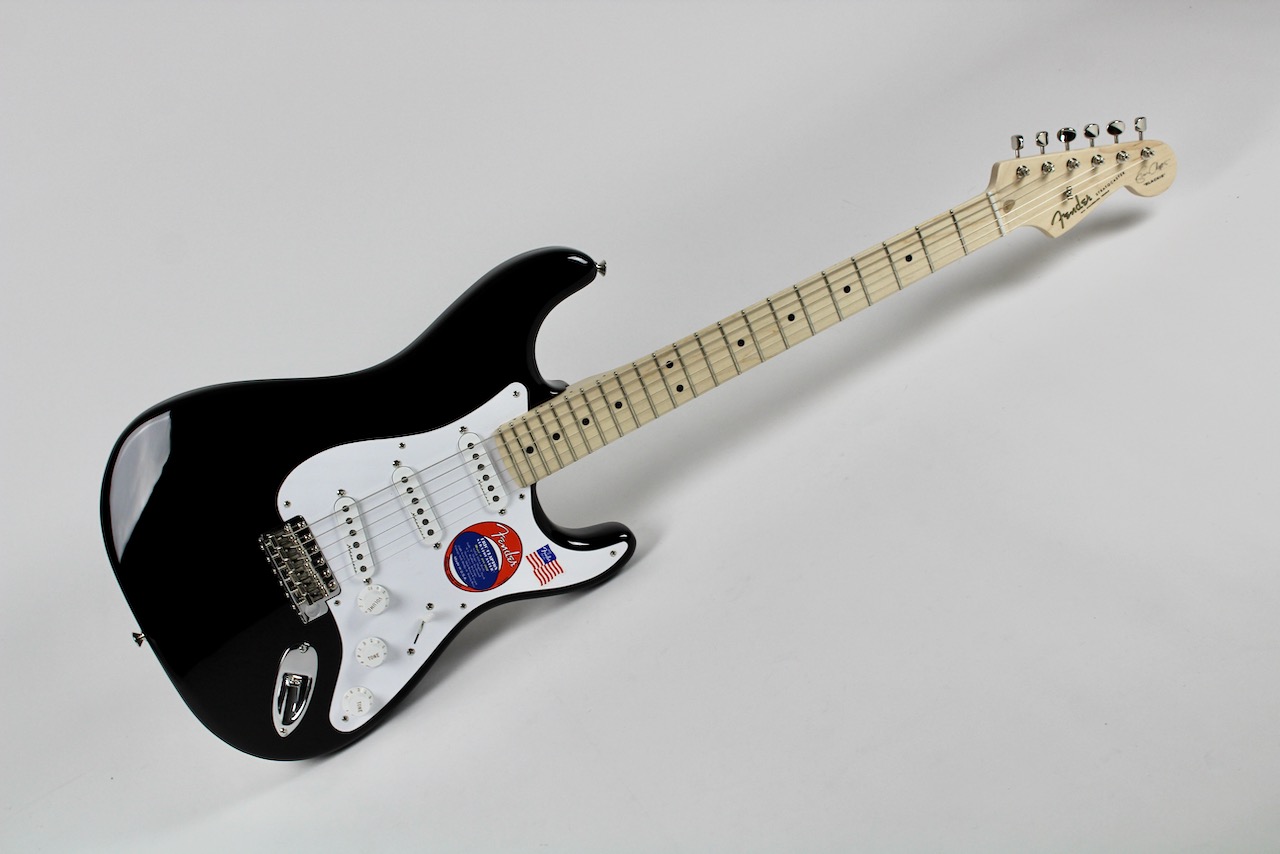 Fender Eric Clapton Stratocaster Maple Fingerboard - Black w/OHSC  (0117602806)